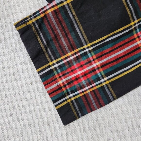 J.Crew Tartan Puff-Sleeve Top in Stretch Poplin - Picture 10 of 11